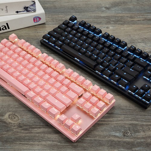 Wired / Dual Mode 87 Keys Red Switch Mechanical Keyboard S3I5 - Picture 3 of 11