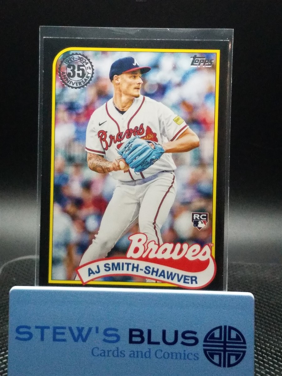 Topps - Topps AJ Smith-Shawver（スミス ショウバー）シリアル25 AJ Smith-Shawver 2024 Topps Series 1 Autograph RC #89BA-AS