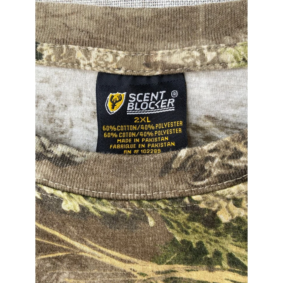 Camisa de caza Scent Blocker 2XL camuflaje con tecnología de control de olores Foto 2 de 4