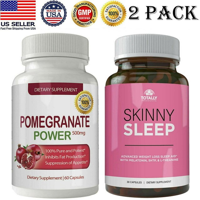 Pomegranate Extract Weight Loss Pills Skinny Sleep Aid Slimming Fat