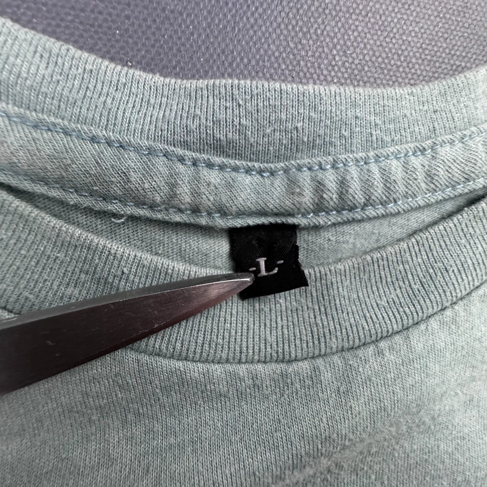 Camiseta para mujer REI Dream Explore Discover talla L verde manga corta gráfica Foto 3 de 4