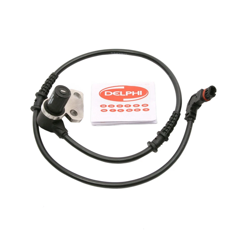 Sensor de velocidad de rueda ABS delantero izquierdo Delphi para Mercedes-Benz E430 1999 1998-2002 Foto 3 de 4