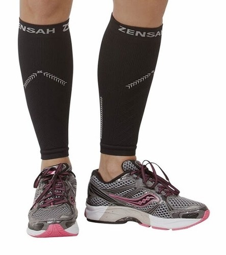 Zensah Reflect Compression Leg Sleeves - Picture 3 of 10