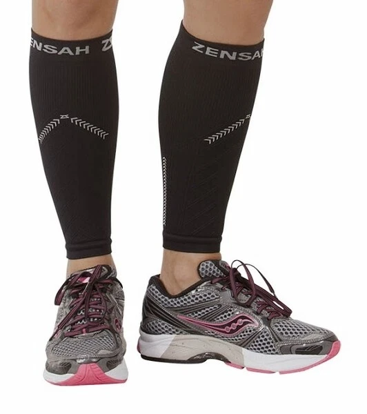 Zensah Reflect Compression Leg Sleeves - Image 3 of 4