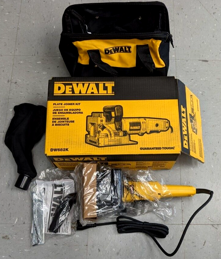 DEWALT DW682K 6.5 Amp Plate Joiner Kit Free Ship eBay