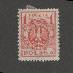 Poland  SC 149 Eagle and Fasces 1mk
