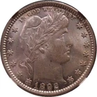 1892 25c Barber Quarter NGC MS63