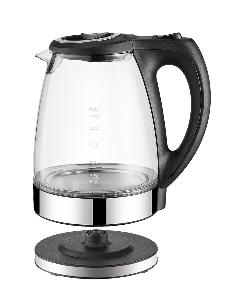 High Borosilicate Glass Blue Light Electric Kettle | eBay