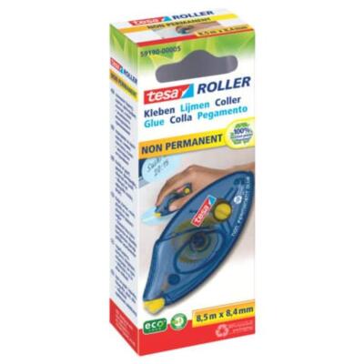 Tesa® 2x Mini Abroller Kleben EcoLogo - Einwegroller, Permanent, 6,99