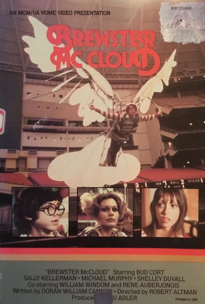 Brewster McCloud (Betamax 1984) Shelley Duvall Comedy