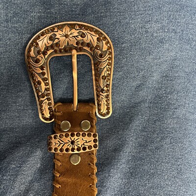 Angel Ranch Embellished Cowgirl Belt, M Girl main image 4