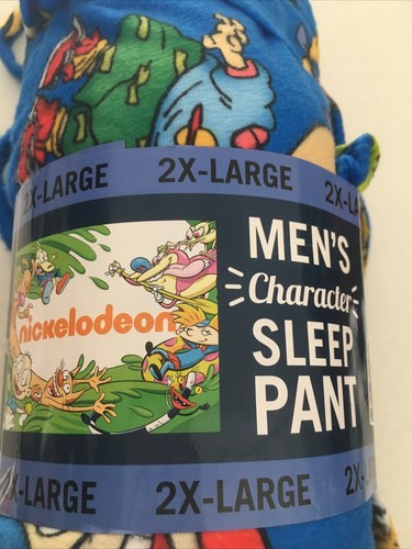 NICKELODEON Rugrats and More MENS NEW Sleep LOUNGE Pants 2XL - Picture 4 of 9