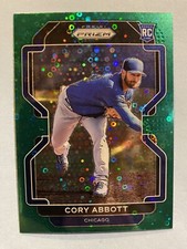 2022 Prizm Baseball Cory Abbott Green Donut Circles Prizm Rookie RC Nationals🔥