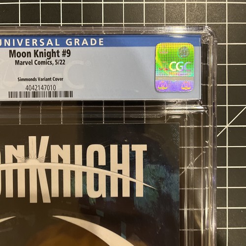 🔑🔥Moon Knight #9 2022 CGC 9.6 1:25 Simmonds 1st App of Rutherford🔥🔑 - Picture 4 of 12