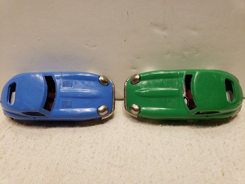 2-JAGUAR E TYPE - PLASTIC BODY, TINPLATE BASEPLATE & INTERIOR - MADE IN JAPAN(f) - Picture 5 of 16