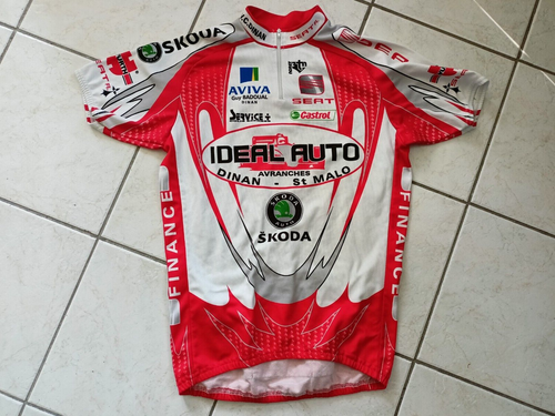 Maillot De Cyclisme Team Raleigh Par MOA - Taille 4 (M) - Fabriqué En Italie - Occasion