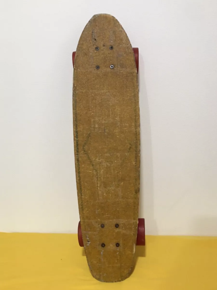 Vintage 1977 HOBIE HOTDOGGER Fiberglass Skateboard COMPLETE With ACS-430 Trucks