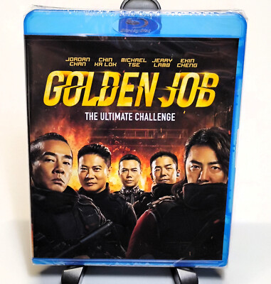 GOLDEN JOB Blu-ray, Well Go USA - Ekin Cheng, Jordan Chan, Michael Tse NEW