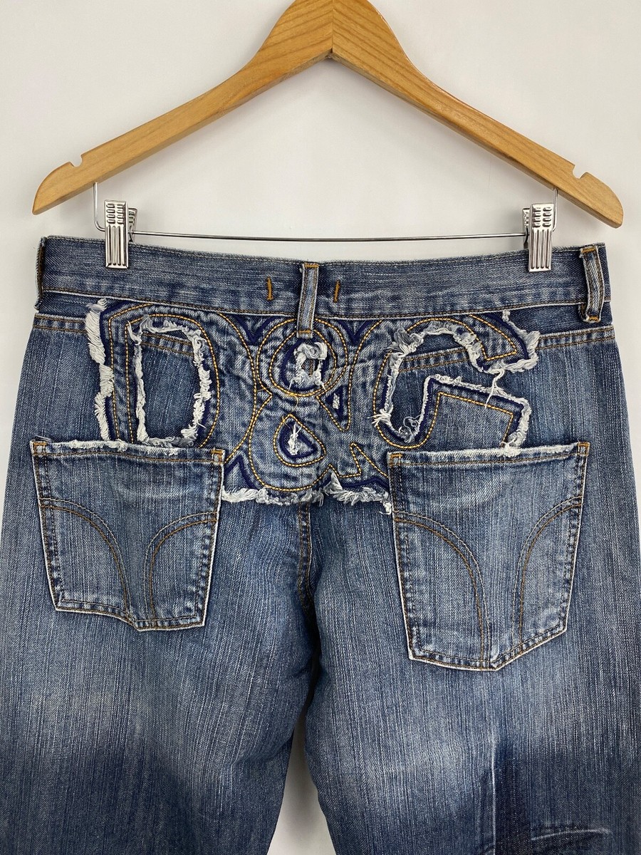 Vintage 90s Dolce Gabbana Y2K Jeans Retro Rare Hype Y2K size 34