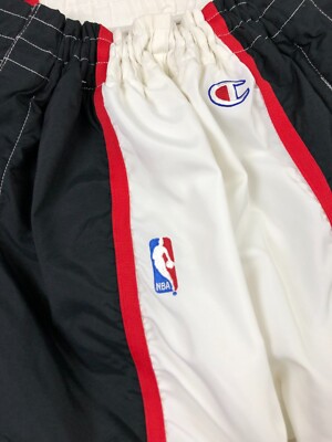 Vintage Champion Chicago Bulls Jordan WarmUp NBA Set White