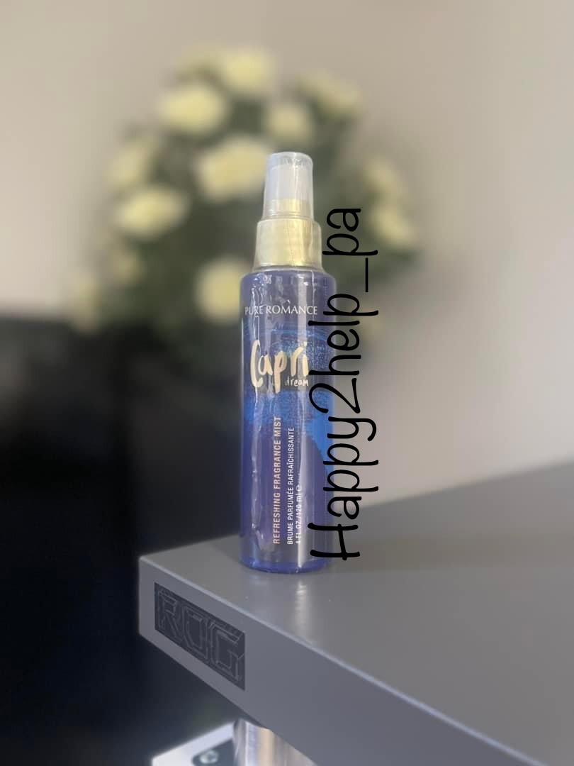Pure Romance Kiss Capri Dream Refreshing Fragrance Mist NEW