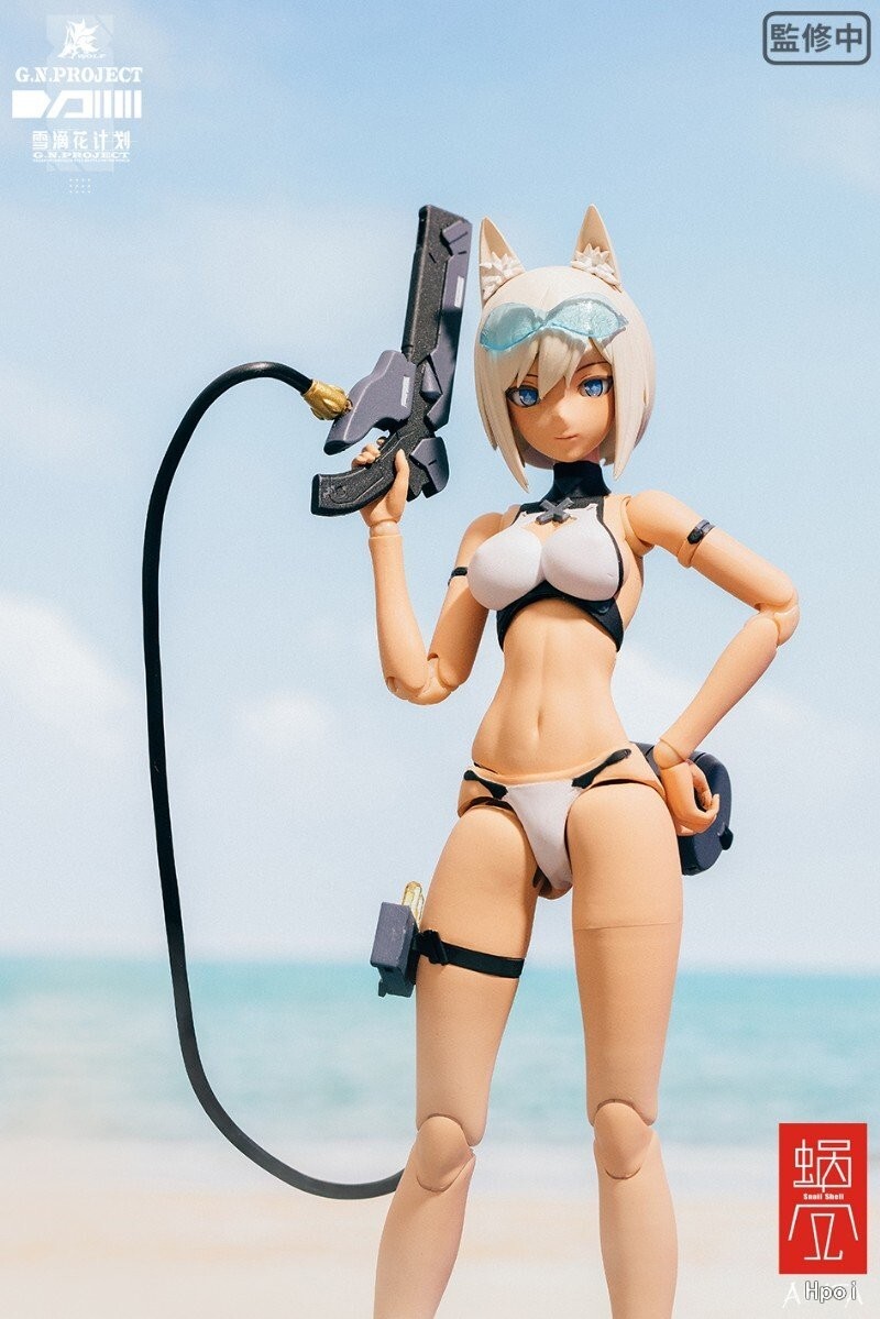 G.N. PROJECT 001 WOLF-01 水着版　未開封 Snail Shell G.N.Project WOLF Swimsuit 1/12 Complete Action Figure
