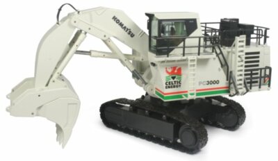 NZG 613-1-1 Komatsu PC3000-6 Front Shovel Excavator - Celtic 1/50 Die-cast MIB