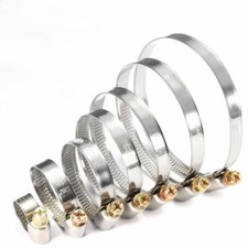 Hose Clamp Worm Drive Clips Stainless Stees Mild Steel Marine Grade Clip