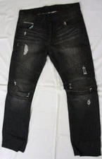 New Rockstar Sushi Men's Jean Pants in Black Brand New Super Cool See Pics