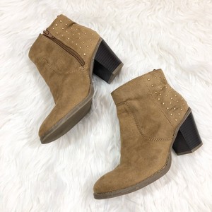womens gold booties