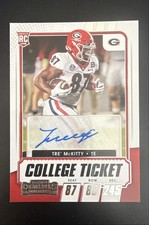 2021 Panini Contenders Draft Picks - College Ticket Autographs Tre' McKitty #299