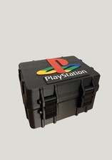 Image of PlayStation Memory Card Storage Box – Holds 16 PS1 / PS2 Black
