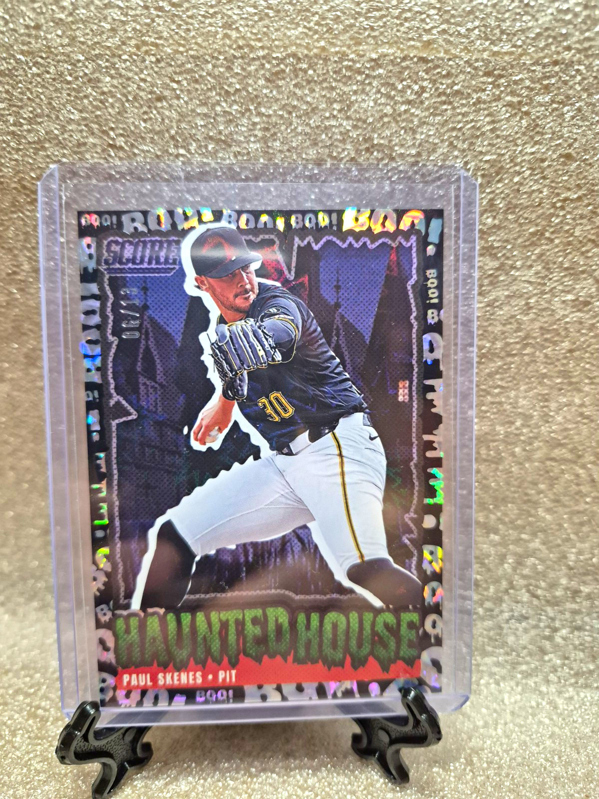 Panini 2026 Score-A-Treat Haunted House Paul Skenes #244 Pittsburgh  #'d 06/13