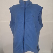 Vintage Patagonia Synchilla Fleece Vest Mens XL Made in USA Blue Full Zip