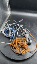 RJ45 Ethernet and RJ11 Telephone Cables Network  Phone Cables Lot of 5