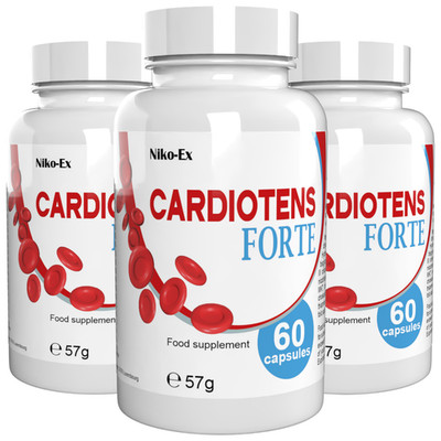 Cardiotens Forte - 180 Kapseln (3x 60 Kapseln), 3er Pack