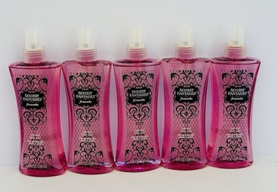 SET OF 5 Sexiest Fantasies FIREWORKS Body Spray Mist Women s Fragrance Perfume
