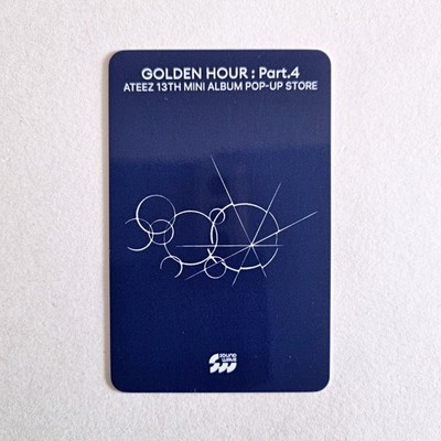 ATEEZ 13th Mini Golden Hour Part4 Soundwave POP-UP LuckyDraw