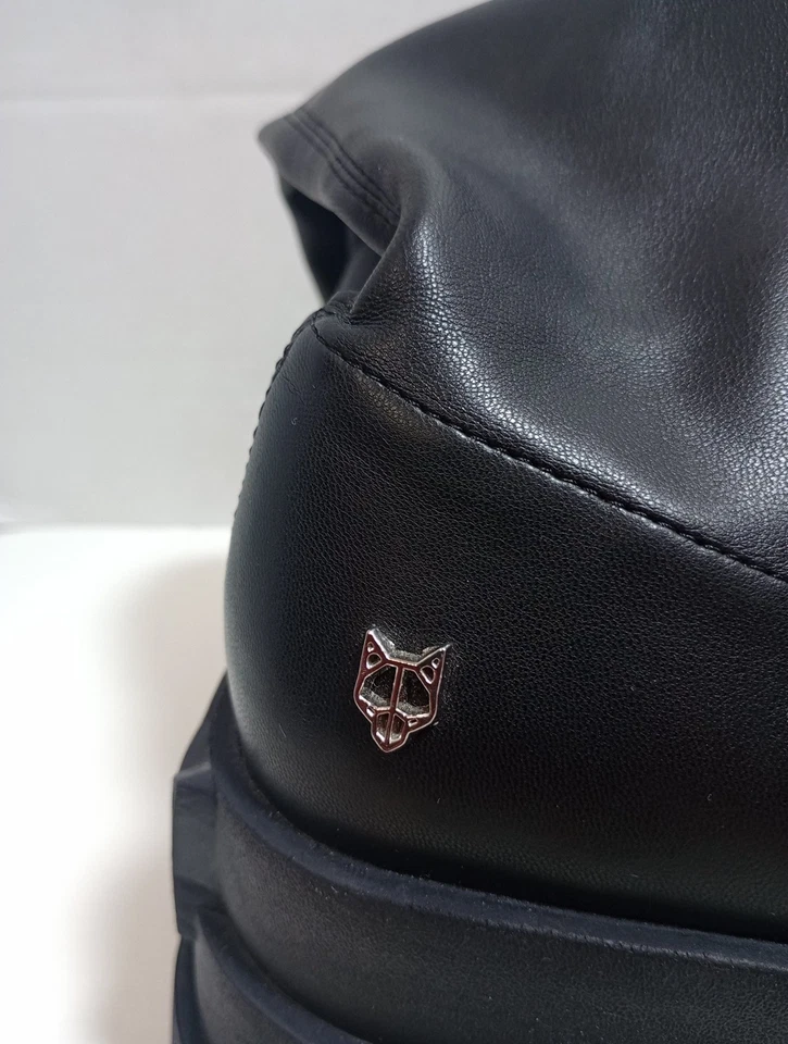 Naked Wolfe Botas de Plataforma de Suela Gruesa Botas Altas de Plataforma Británica, en Negro talla 38 Foto 2 de 4