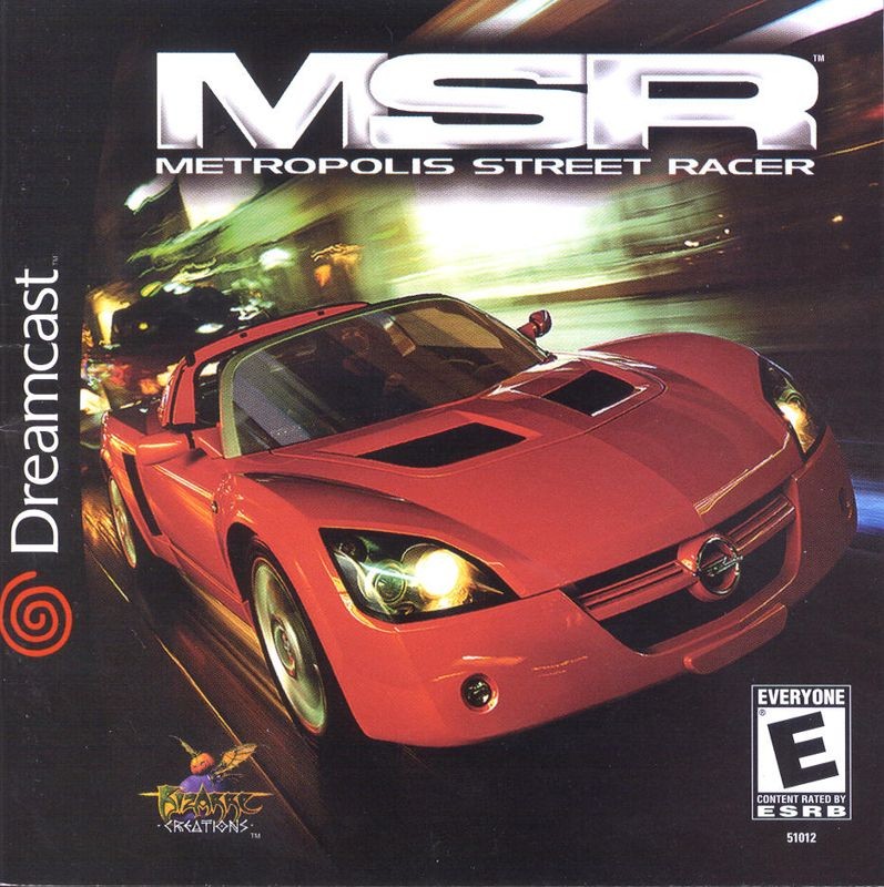 METROPOLIS STREET RACER - Sega Dreamcast RESURFACED AND TESTED | eBay