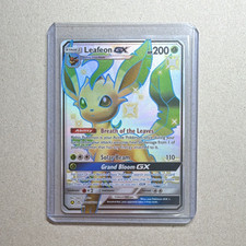 Leafeon GX SV46/SV94 Hidden Fates Shiny Vault Shiny Holo Rare Full Art EN on eBay