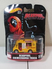 2018 Hot Wheels Deadpool Chimichanga Food Truck 50th CK.