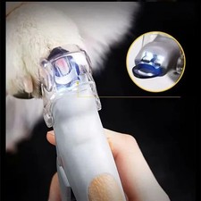 Pet Nail Clipper Scissors with LED Light Cat Dog Nail Clippers Tool Scissors