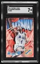 1996-97 Skybox Z Force Z-Cling Anfernee Hardaway #63 SGC 7 7zf