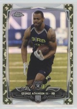 2014 Topps Chrome STS Camo Refractor 68/499 George Atkinson III #148 0f6