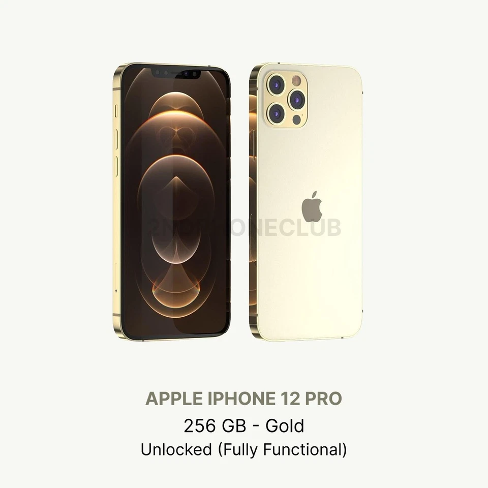 Apple iPhone 12 Pro 256 GB - Good Conditions - All Colors - No Face ID - Image 3 of 4