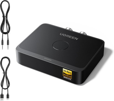 UGREEN Bluetooth 6.0 Receiver with LDAC, Hi-Res Wireless Audio Adapter with Low