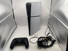 Sony PlayStation 5 PS5 Slim 825GB Disc-Free White Console + Controller CFI-2116