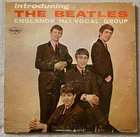 Introducing The Beatles  VJ LP 1062 ~ VJ bracket  logo  a good playing VG copy