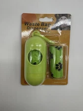 Pet Waste Bag Dispenser With Rolled Bags